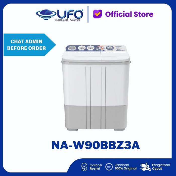 Gambar MESIN CUCI PANASONIC 9 KG DUA TABUNG NAMI SERIES NAW90BBZ3A dari UFO ELEKTRONIK SEMARANG Kota Semarang Tokopedia