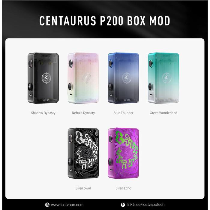 Jual MOD CENTAURUS P200 by LOSTVAPE - Kota Bandung - Zaenal Store Cisitu |  Tokopedia