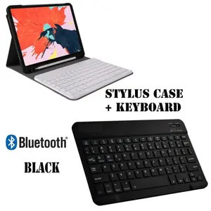 SL-03 Case Tab A8 2022 10.5 Inch X205 Wireless Samsung Galaxy Bluetooth Sarung Keyboard Pen Slot Bahan Silikon keyboard