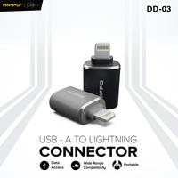 Gambar Hippo OTG Dual Drive 03 (DD03) USB To Lightning Black 3.0 Super Speed USB dari Hippo Official Yogyakarta Kota Yogyakarta 5 Tokopedia
