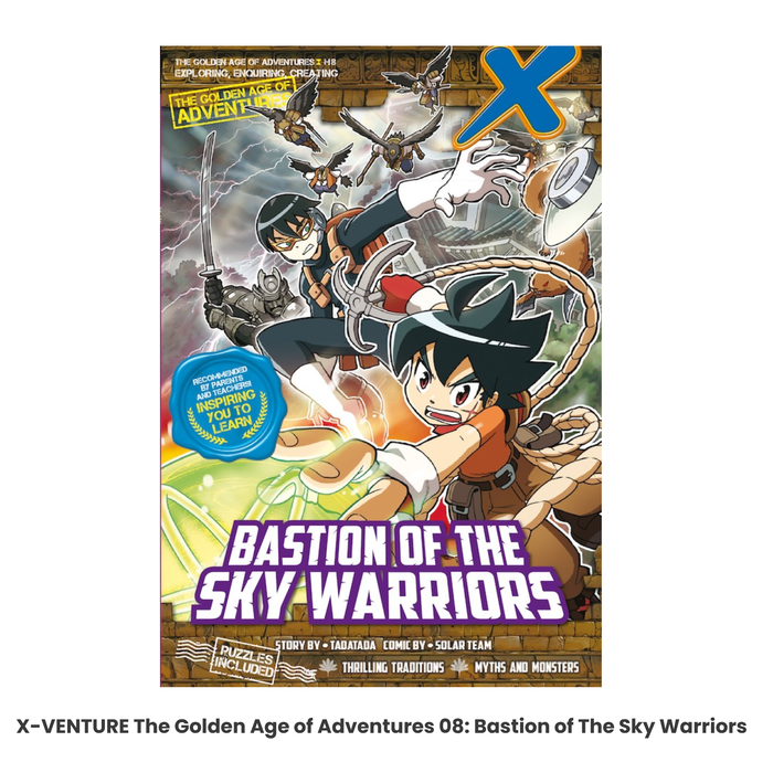 Gambar [Gempak Starz] Komik Edukasi English X-VENTURE The Golden Age Of Adventures 08: Bastion Of The Sky Warriors dari VintoriBooks Kota Administrasi Jakarta Barat Tokopedia