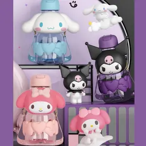 Botol Minum Karakter Sanrio Anak 850mL Sedot Tritan BPA Free Kuromi My Melody Cinnamoroll LB 8846