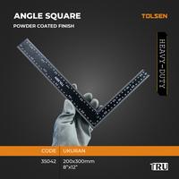 Gambar ANGLE SQUARE Siku Meter Penggaris Siku 200x300mm 35042 Tolsen dari Truteknik Kota Tangerang 1 Tokopedia