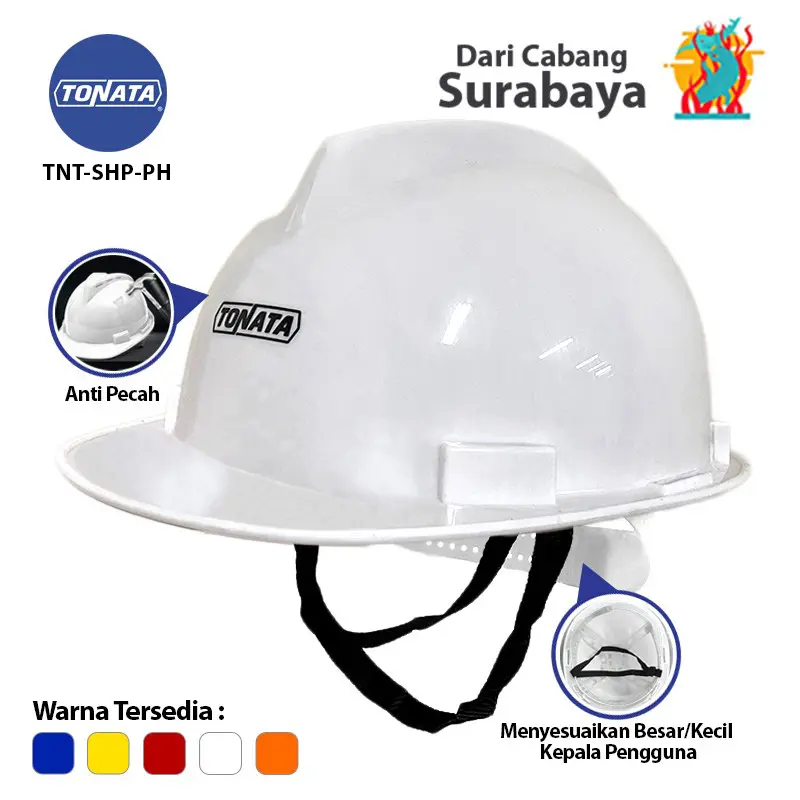 Safety Helmet / Helm Proyek Include Inner Ring / Helm Kerja Putih