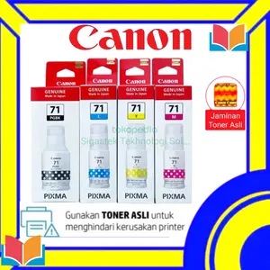 Tinta Original Canon GI 71 GI71 Printer G1020 G2020 G2770 G2770 GM4070