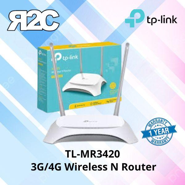 TPLINK TL-MR3420 3G/4G Wireless N Router - Shop | Tokopedia