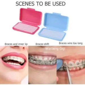 Wax Ortho Wax Behel Dental Wax Pencegah Sariawan