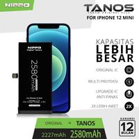 Gambar Hippo TANOS baterai iphone 12 Mini 2580 MAH Original Premium Cell Quality dari Hippo Official Store Kota Administrasi Jakarta Barat 1 Tokopedia