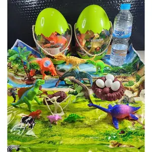 (READY JKT) MAINAN TELUR DINOSAURUS TOPLES 21CM SUPER BIG SIZE EGG DINOSAUR