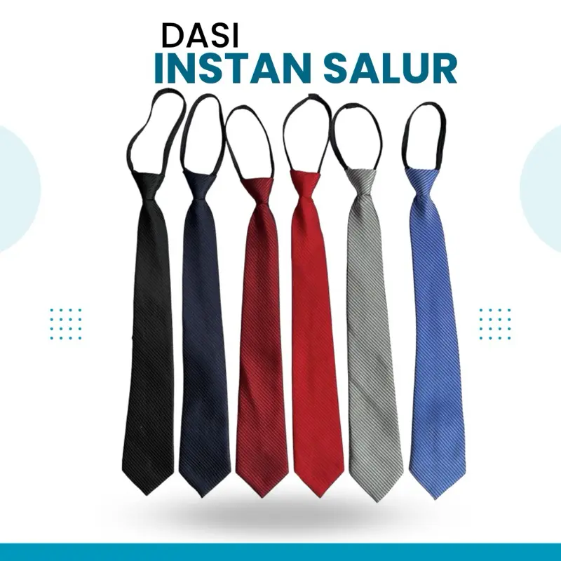 Dasi Instan Salur | Dasi Praktis Dewasa