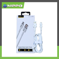 Gambar HIPPO ELITE CABLE XIAOMI 120W TURBO CHARGE HC-XMT WHITE NEW Kabel dari Hippo Official Yogyakarta Kota Yogyakarta 1 Tokopedia