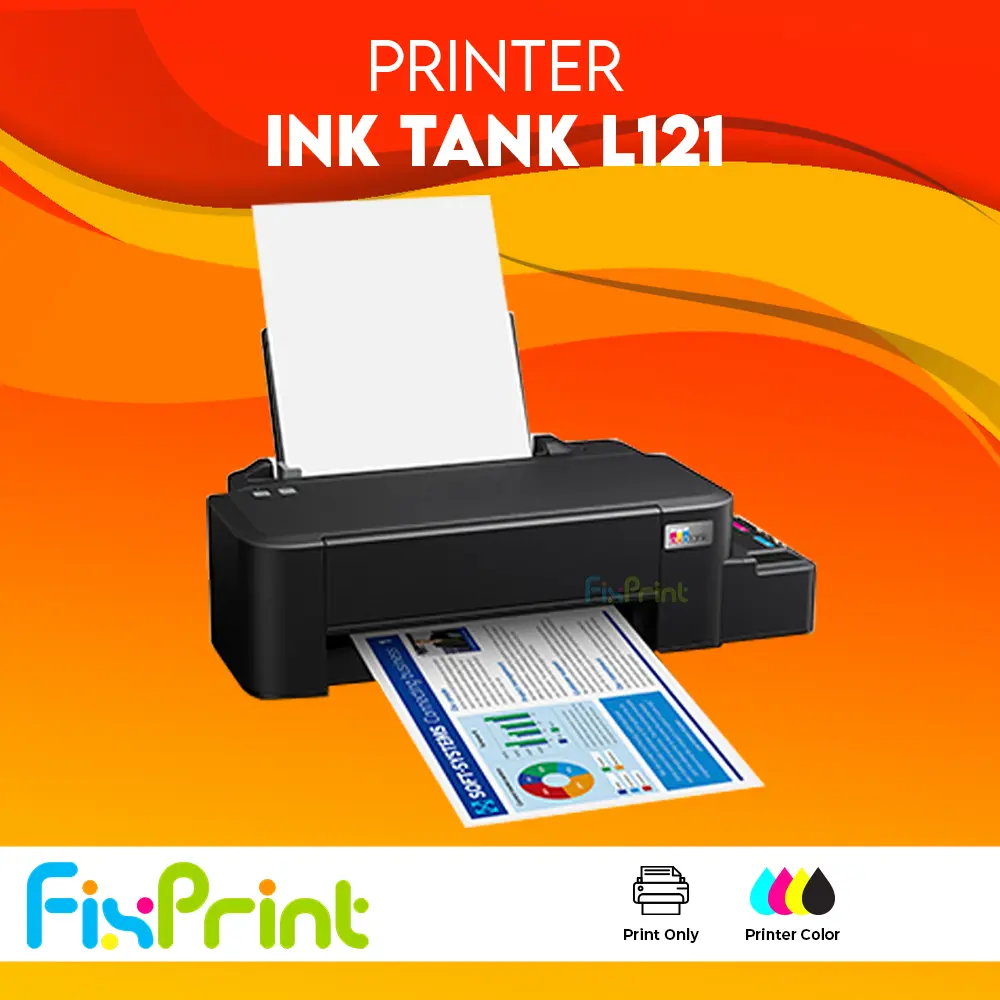 Printer Epson EcoTank L121 A4 New Original Ink Tank 664 Pengganti L120 / Scanner Epson Perfection V39II