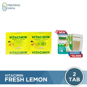 Tablet Hisap VITACIMIN Lemon 2 Tablet