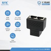 Gambar Barel NYK RJ45 Double Metal Coupler Female RJ45 dari ESES Komputer Kota Bandung 4 Tokopedia