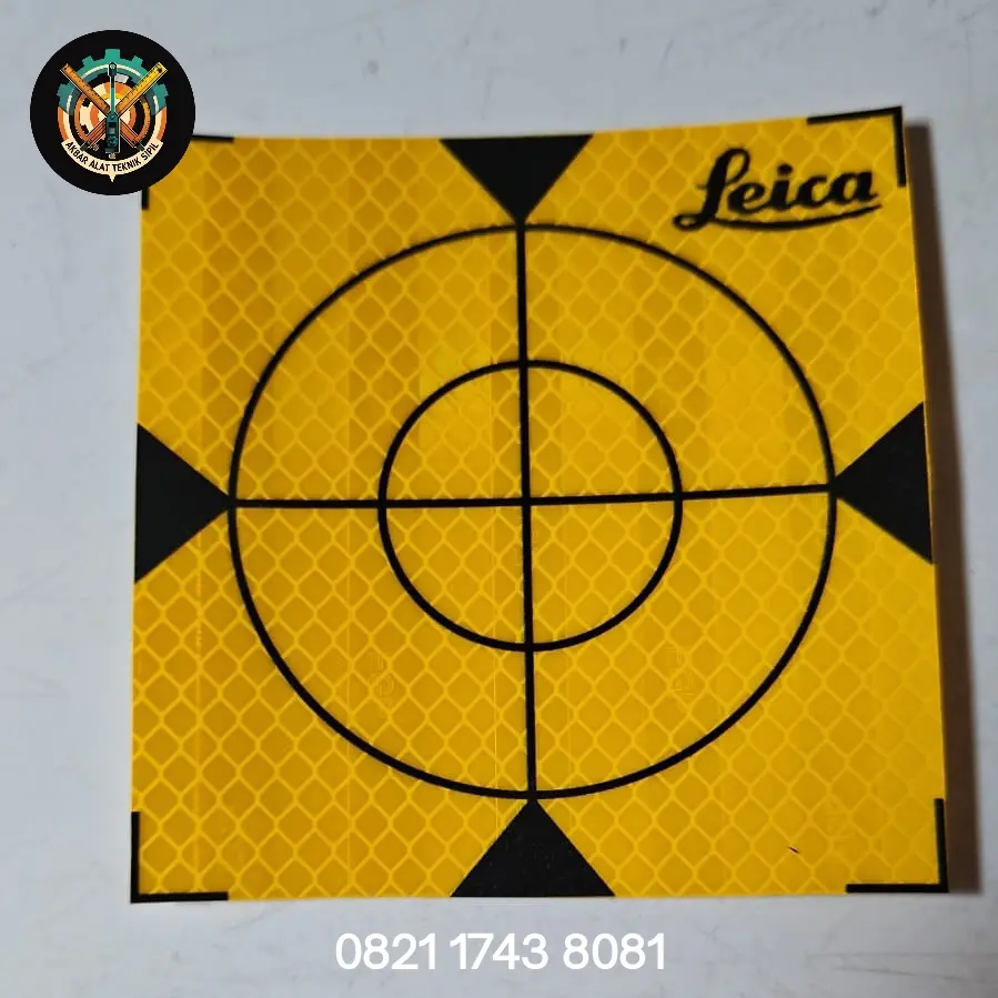 stiker target buat total station