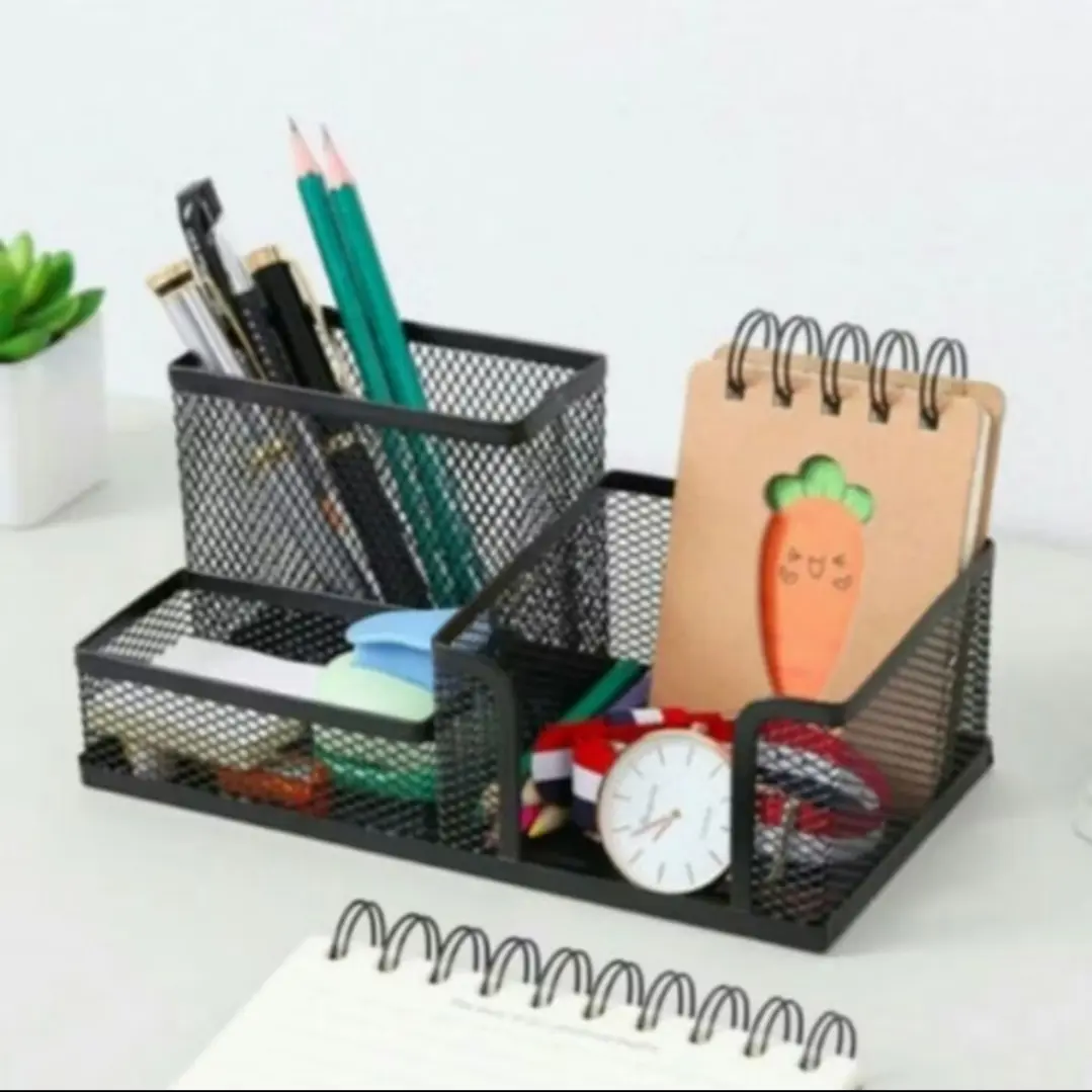 Tempat Pensil / Keranjang Desk Organizer kotak Sekat Microtop MT-113