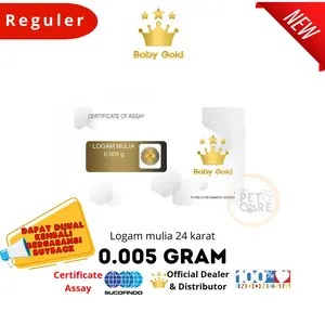 Logam Mulia BABY GOLD Emas Mini 0.005gr