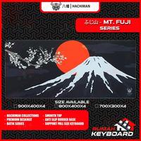 Gambar HACHIMAN COLLECTION - PREMIUM DESKMAT - ふじ山 | MT. FUJI - SERIES - MT FUJI BLACK 1, 800 X 400 X 4 dari Rumah-Gamings Kota Administrasi Jakarta Barat 1 Tokopedia