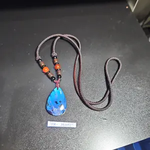 BLUE AMBER TEARDROP UV REACTIVE KALUNG NON ADJUSTABLE 65Cm4
