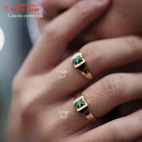 Gambar Cincin emas pria Emerland Colour Simple's 16K/700 mulai dari 2,23 GR - 18 dari TOKO MAS SINAR FAJAR CGK Kota Administrasi Jakarta Barat 1 Tokopedia