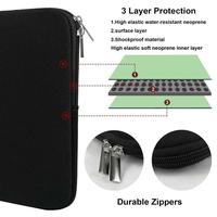 Gambar QUEEN Pouch Sleeve Tas Sarung Laptop Notebook Tablet Tab Case 13 inch 13" Protective Universal - BLACK dari Queen-id Kab. Tangerang 3 Tokopedia