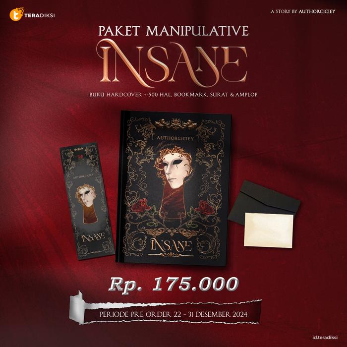 Gambar Pre order Buku Novel INSANE (22 - 31 Desember 2024) dari Bumi Fiksi Makassar Kota Makassar 5 Tokopedia