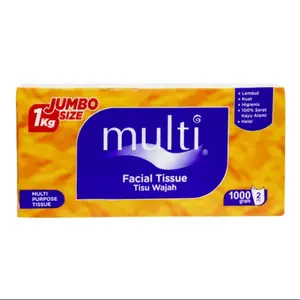 Tissue Tisu Facial Wajah Multi 1000 Gram / 1 Kg 2ply Jumbo Size Kiloan