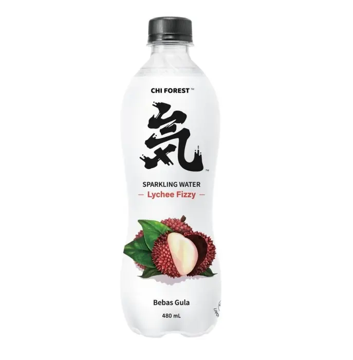 soda chi forest lychee fizzy sugar free 480