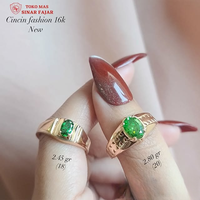 Gambar Cincin emas pria Emerland Colour Simple's 16K/700 mulai dari 2,23 GR - 18 dari TOKO MAS SINAR FAJAR CGK Kota Administrasi Jakarta Barat 2 Tokopedia
