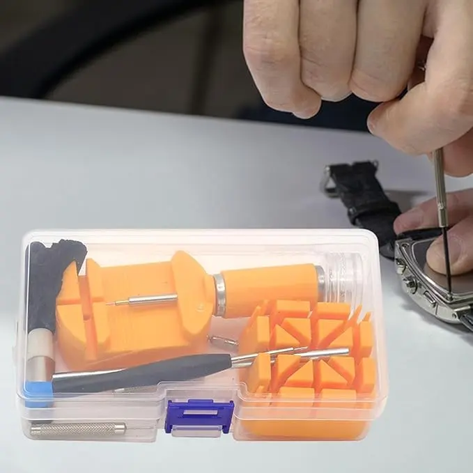 Alat Reparasi Jam Tangan Set Tool / Alat Service Jam Tangan 12 in 1