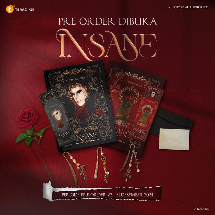 Gambar PRE ORDER - Buku Novel - Insane - Authorciciey - Teradiski - Bumifiksi dari BumifiksiJogjakarta Kab. Sleman Tokopedia