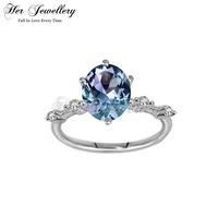 Gambar [ Alexandrite Collection ] Classic Oval Alexandrite Ring - Cincin Alexandrite S925 by Her Jewellery - Rose Gold, 6 dari Her Jewellery Kota Administrasi Jakarta Pusat 3 Tokopedia