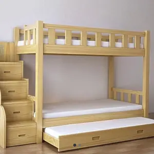 tempat tidir anak tingkat jati belanda natural