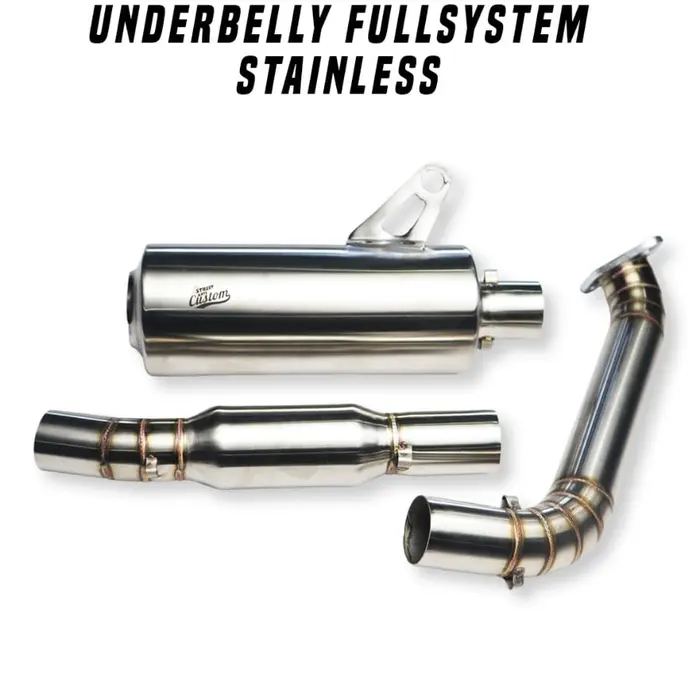 Gambar KNALPOT XSR-155 UNDERBELLY FULL SYSTEM WITH DB KILLER - stainless dari SAC Product Kota Depok 4 Tokopedia