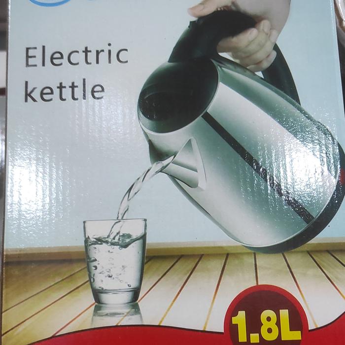 Gambar Teko listrik 1,8 L  stainless dari digishop bjm Kota Banjarmasin Tokopedia
