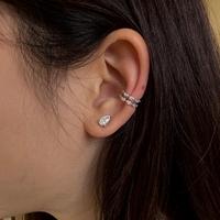 Gambar Sol et Terre - Dual Row Marquise Diamond Ear Cuff - Anting Wanita dari Sol et Terre Kota Administrasi Jakarta Utara 4 Tokopedia