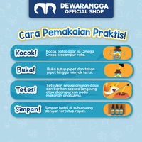 Gambar Dewarangga Omega Drops Salmon Oil Kucing, Minyak Ikan Kucing untuk Menjaga Kulit & Bulu Kucing Anjing, Mengatasi Jamur, Scabies, Ringworm, Mencegah dan Mengatasi Bulu Rontok, serta Antioksidan Alami dari Dewarangga Cattery Kab. Bogor 5 Tokopedia