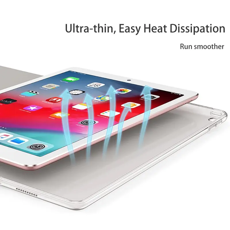 Case for iPad Mini 4 Mini 5 7.9" Gen 5/6 Air 1/2 Gen 11 Inch air 4/5 iPad Pro 11 inch 2018 Transparant Doff TPU Auto Sleep And Wake Smart Case 7