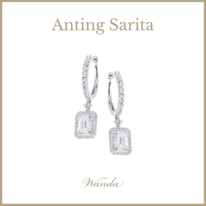 Gambar Anting Berlian Wanda - Sarita - Earrings dari Wanda House Of Jewels Kota Administrasi Jakarta Pusat Tokopedia