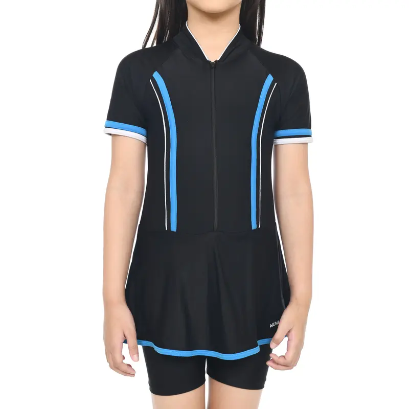 BAJU RENANG ANAK PEREMPUAN ONE SET 5-16 TAHUN REMAJA ABG BAJU RENANG DIVING ROK WANITA 2