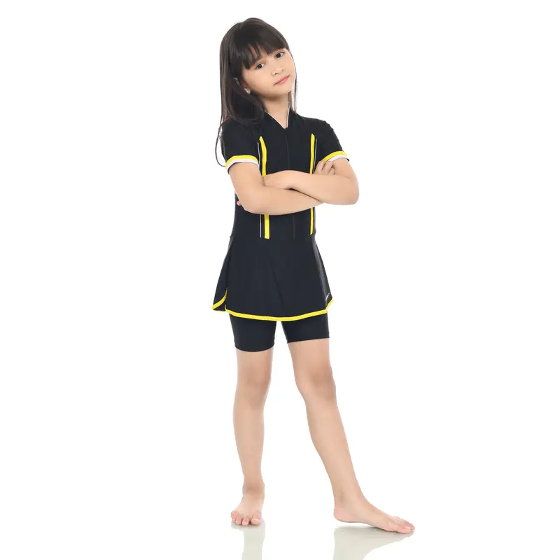 BAJU RENANG ANAK PEREMPUAN ONE SET 5-16 TAHUN REMAJA ABG BAJU RENANG DIVING ROK WANITA 6