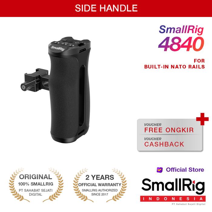 Gambar SmallRig mini NATO Side Handle 4840 dari Smallrig Indonesia Kota Administrasi Jakarta Pusat Tokopedia