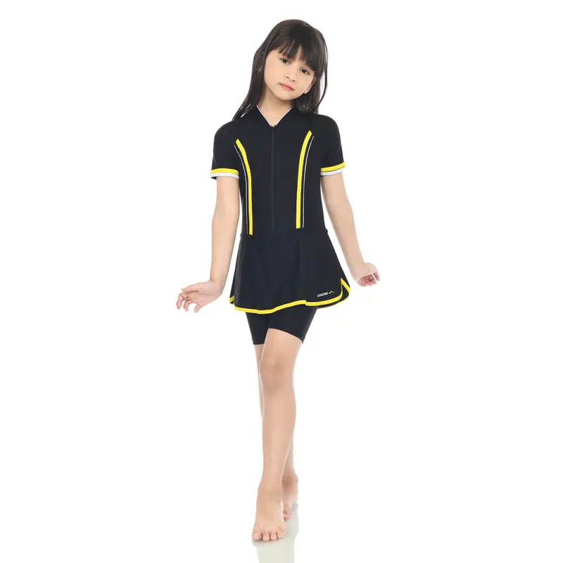 BAJU RENANG ANAK PEREMPUAN ONE SET 5-16 TAHUN REMAJA ABG BAJU RENANG DIVING ROK WANITA 5