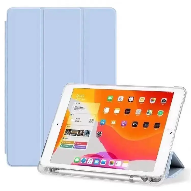 Case for iPad Mini 4 Mini 5 7.9" Gen 5/6 Air 1/2 Gen 11 Inch air 4/5 iPad Pro 11 inch 2018 Transparant Doff TPU Auto Sleep And Wake Smart Case 5