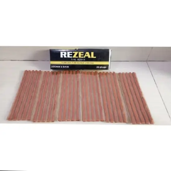 KARET TAMBAL TUBELESS / CACING TUBELESS 200MM X 6MM PER DUS ISI 30PC REZEAL 0