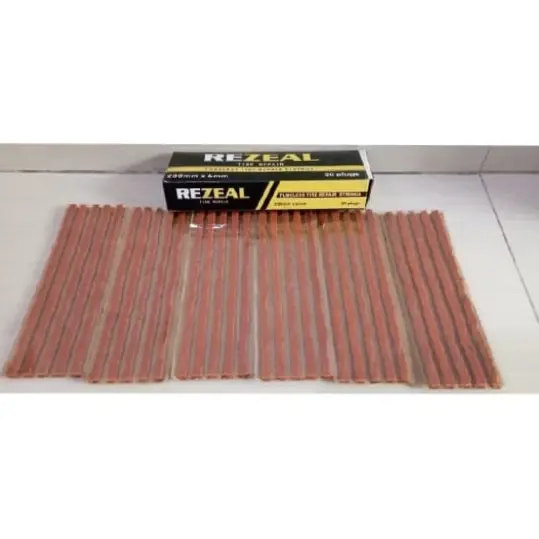 KARET TAMBAL TUBELESS / CACING TUBELESS 200MM X 6MM PER DUS ISI 30PC REZEAL 1