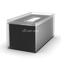 Gambar KOTAK TEMPAT WADAH PENYIMPANAN TISU PERSEGI PANJANG AKRILIK TRANSPARAN DAPUR KAMAR TIDUR TAMU MANDI WC TOILET ESTETIK KEKINIAN MINIMALIS MOTIF LONG RECTANGLE TISSUE DISPENSER BOX ORGANIZER STORAGE HOLDER CLEAR ACRYLIC AESTHETIC MODERN HEAVY FROSTED SATIN dari Demotif Studio Kab. Sidoarjo 3 Tokopedia