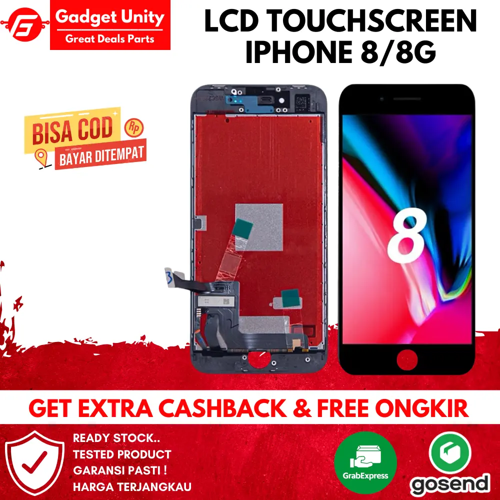 LCD TOUCHSCREEN IPHONE 8 / 8G / SE ORIGINAL