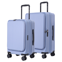 Gambar Koper Hardcase ABS PC Navy Club Travora - 4 Roda Putar TSA Lock - Size 20+28 Inch - Putih dari Navy Club Kota Administrasi Jakarta Utara 1 Tokopedia