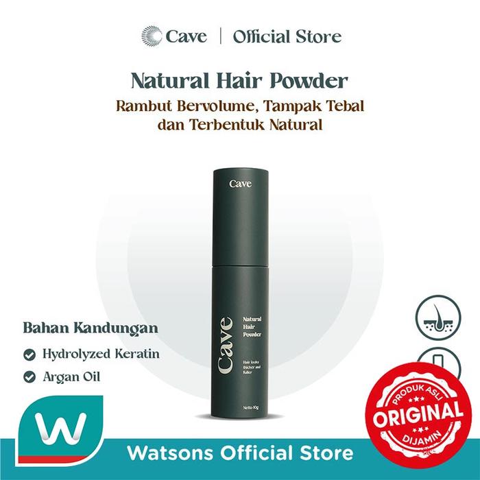 Gambar Cave Natural Hair Powder 10g dari Watsons Indonesia Official Store Kab. Tangerang Tokopedia